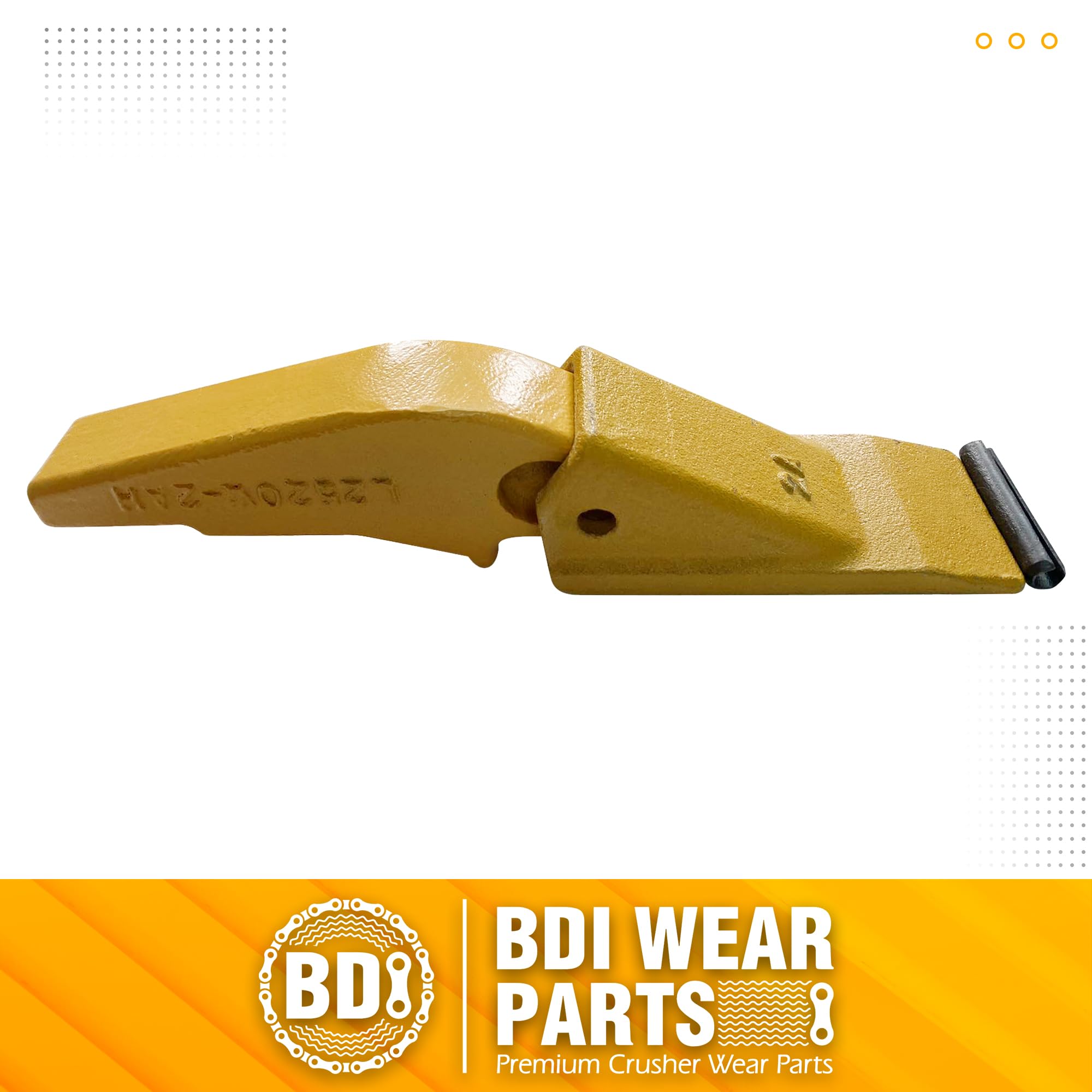 BDI Wear Parts Weld-on Flush Mount 2A Bucket Shanks 2AH Original